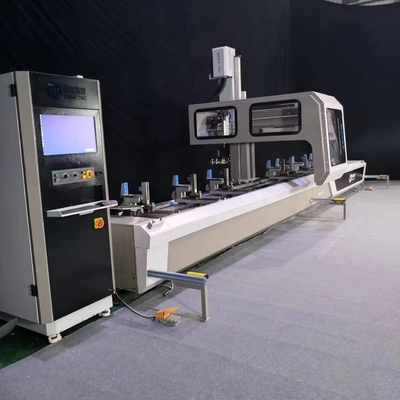 4 Axes Window Door Machine Aluminum Cutting Machine Centre For Window Door Curtain wall  Making