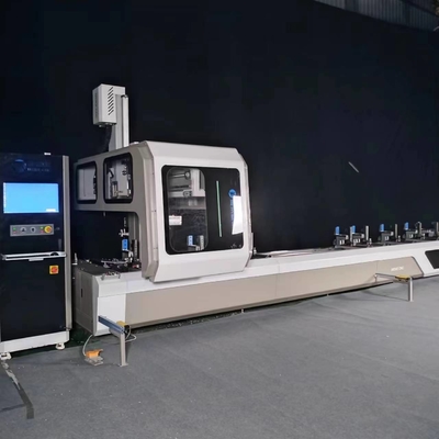 High Precision Aluminum 4 Axis CNC Drilling Milling ATC Machining Center Window  Door Making Machine With Rotate Spindle