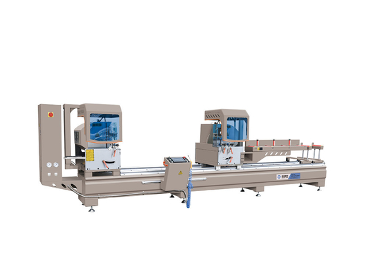 45° Double-Head Precision Cutting Saw For Aluminum Profile Automatic Length
