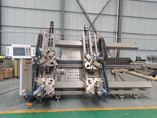 4 Head CNC Corner Crimping Machine for aluminium doors and machines
