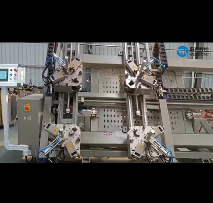 Automatic Corner Crimping Machine Aluminum Windows Doors Four Head Corner Crimping Machine Best Price Sales