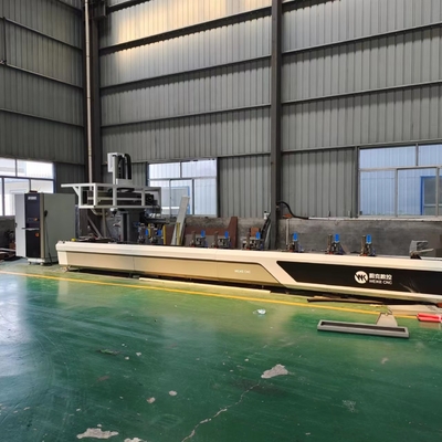 Aluminium Profile 4 Axis CNC Machining Centre Automatic controlled with 4 axes for curtain wall factory