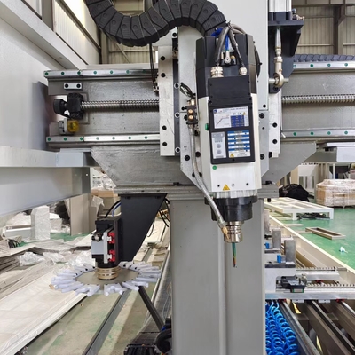 Aluminium Profile 4 Axis CNC Machining Centre Automatic controlled with 4 axes for curtain wall factory