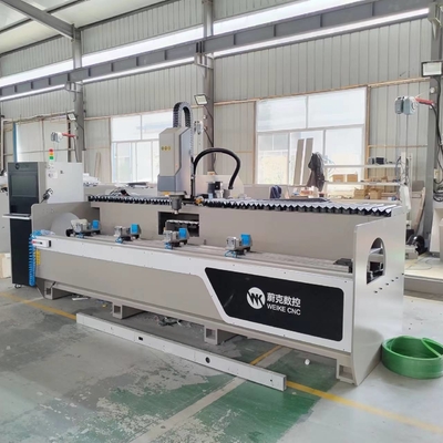 3200mm 3 Axis ATC CNC Drlling And Milling Machine For Aluminum Window Door And Curtain Wall