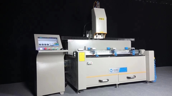 Double Head CNC Drilling Aluminum Machines 1500mm 4 Axis Cnc Mill