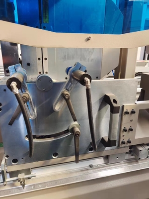 Digital Display Double Head Cutting Saw With 550mm diameter saw blade cutting 45 and 90 degree