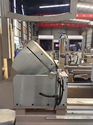 Digital Display Double Head Cutting Saw With 550mm diameter saw blade cutting 45 and 90 degree