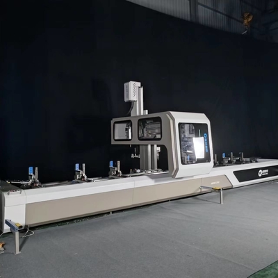 RTCP Aluminum Window Profile Cutting Machine 7m 4 Axis CNC Mill Drill Machine