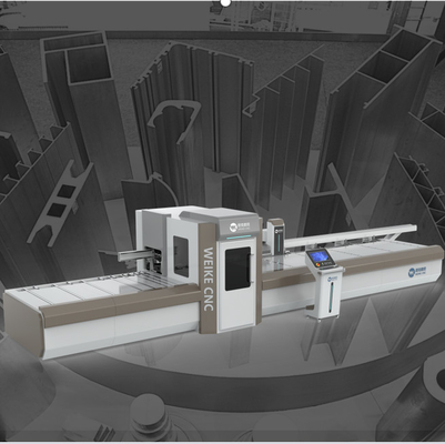 High Quality Aluminum Window Door Machining Center CNC Saw Cutting Center