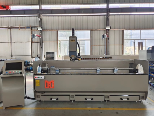 3 Axes  Aluminum CNC Milling Machine  Automatic Drilling Milling All Type Holes On Profile