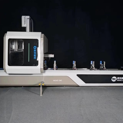CNC 4 Axis Aluminium Profile Processing Center For Drilling  Milling And End Milling