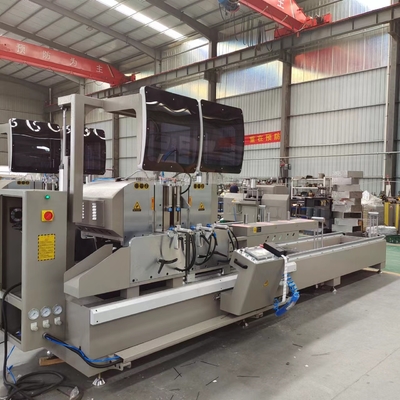 600mm Diameter Large Size CNC Double Mitre Cutting Saw With Printing Function