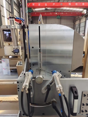 Semi Automatic 500mm/600mm Diameter Saw Blade Aluminum Profile Double Head Cutting Saw With Digital Display