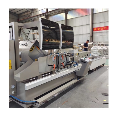 4000mm Aluminum Window And Door Making Machine Automatic Double Head Cutting Saw