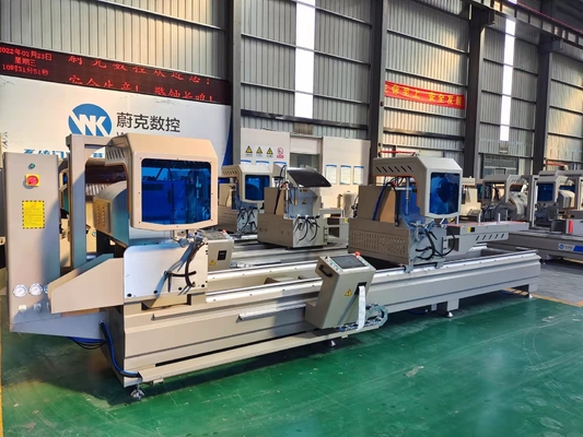 Automatic Double Mitre Cutting Saw with 45 and 90 degree cutting angle