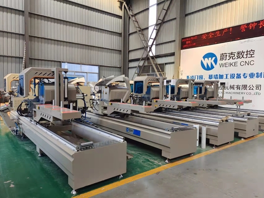 Automatic Double Mitre Cutting Saw with 45 and 90 degree cutting angle