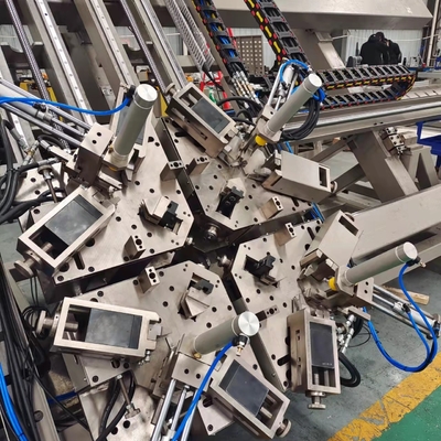CNC 4 Head Aluminium Profile Corner Crimping Machine For Professional Oversized Doors And Windows