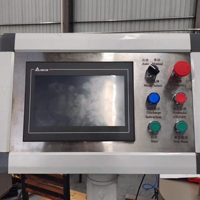 Automatic CNC 4 Head Corner Crimping Machine For Aluminum Window Door Making with delta system