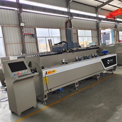 3 Axis Aluminium UPVC Window door Machine 3200mm Aluminium CNC Drilling And Milling Machine