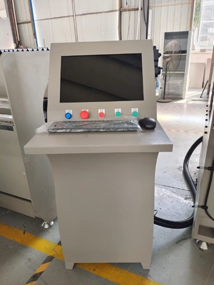 2500mm Automatic 3 Axis CNC copu router for aluminum window door and curtain wall