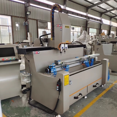 Customizable 3.5KW*2 Spindle Power CNC Drilling Milling Machine For Aluminum Window Door And Minimalist Furniture Making