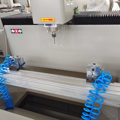 800mm Single head CNC Router Machine For Aluminium And UPVC Drilling Milling Holes
