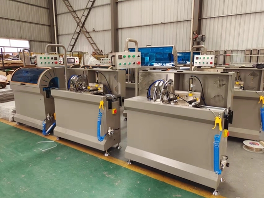 CNC Automatic Miter Saw Corner Connecter Cutting Machine For Aluminum Window with 500 saw balde