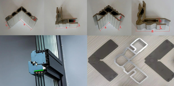 Aluminium Corner Connector Profile Cutting Machine With Feeding And Cutting Function