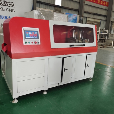 Industrial Aluminium Single Head CNC Cutting Saw Machine  Automatic Feeding With 500mm Saw Blade