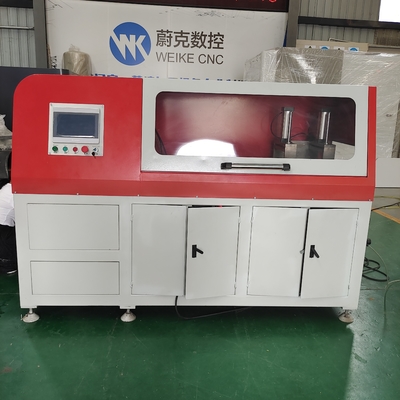 Industrial Aluminium Single Head CNC Cutting Saw Machine  Automatic Feeding With 500mm Saw Blade