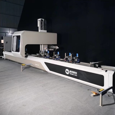 6500mm 4 Axis Cnc Machining Center CNC Machines For Aluminum Curtain Wall Profile Processing