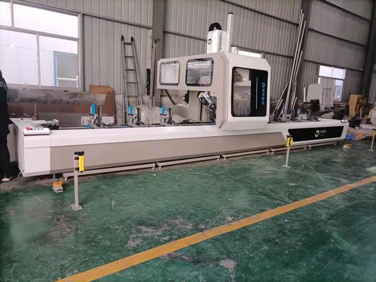 4Axis Aluminum CNC Machining Center For Aluminum Profile Cutting Drilling Milling And Tapping
