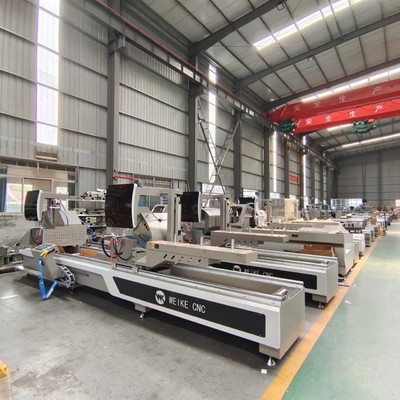 CNC Double Head Mitre Cutting  Saw CNC  Aluminium UPVC Cutting Machine