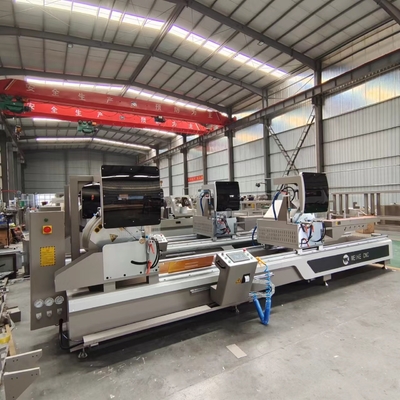 CNC Double Head Cutting Off Sawing Machine Aluminium UPVC Cutting Machine window door cutting machine