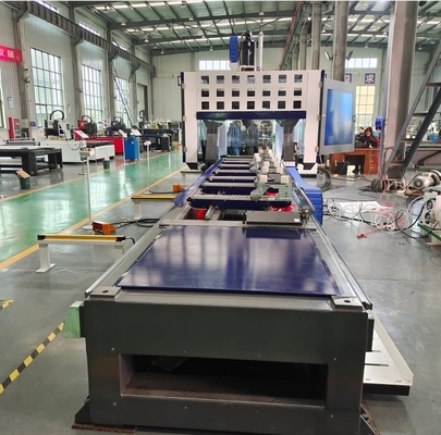 5 Axes vertical CNC machining center for industrial aluminum profiles, doors, windows, curtain walls, etc