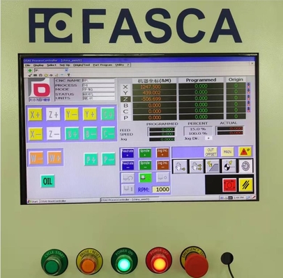 5 Axes CNC Aluminium Machining Centre With 12 Tools For Window Door And Curtain Wall Making