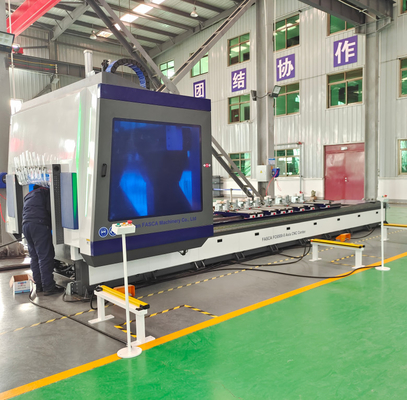 High-Precision 5 Axis CNC Working Centre For Industrial Aluminum Profile