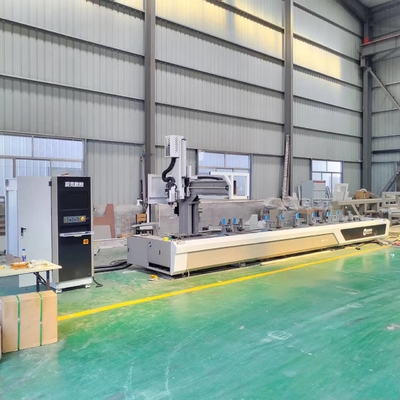 Aluminium Cutting Machine CNC 4 Axis Drilling Milling And Cutting Machine For Curtain Wall And Window Door