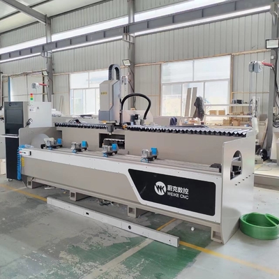 Aluminium CNC Punching Machine For Window Door 3200mm 3000mm 3 Axis CNC Machining Center With 6 Tool Changer