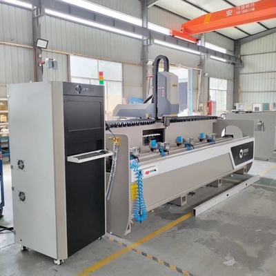Aluminium CNC Punching Machine For Window Door 3200mm 3000mm 3 Axis CNC Machining Center With 6 Tool Changer