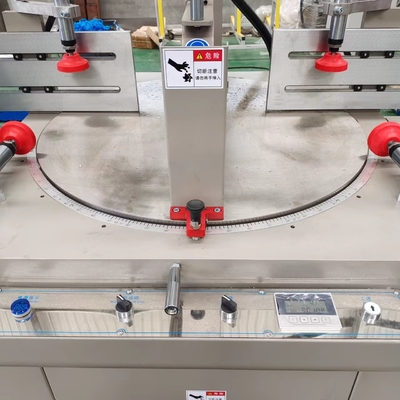 Window And Door Machine Aluminium Profile Single Head Variable Angle Cutting Saw