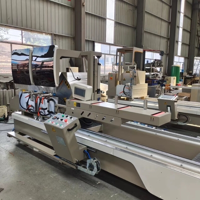 Digital Display Type Double Head Mitre Saw For Aluminum And Upvc Profile Cutting