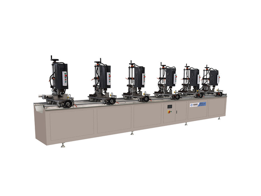 Aluminum Window Door Machine Multi Head Aluminum Combination Drilling Machine